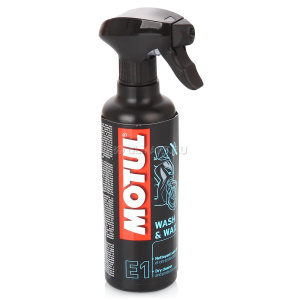 Очиститель Motul Е1 Wash&Wax  (0,4л.)